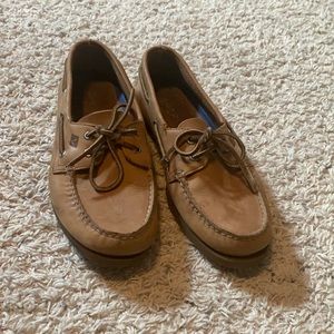 Vintage brown Sperrys